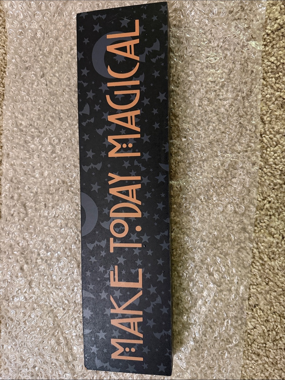 Make Today Magical Decorative Sign - Black and Orange